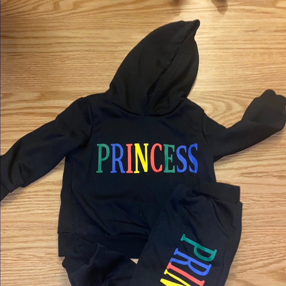 Shein princess 2 piece set